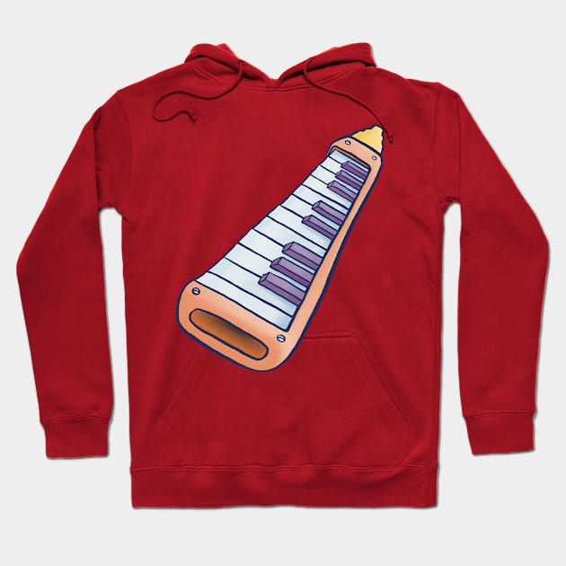 Melodica Hoodie by ElectronicCloud